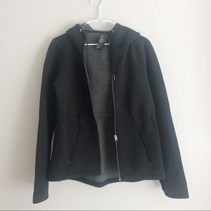 Black Zip-Up Hoodie